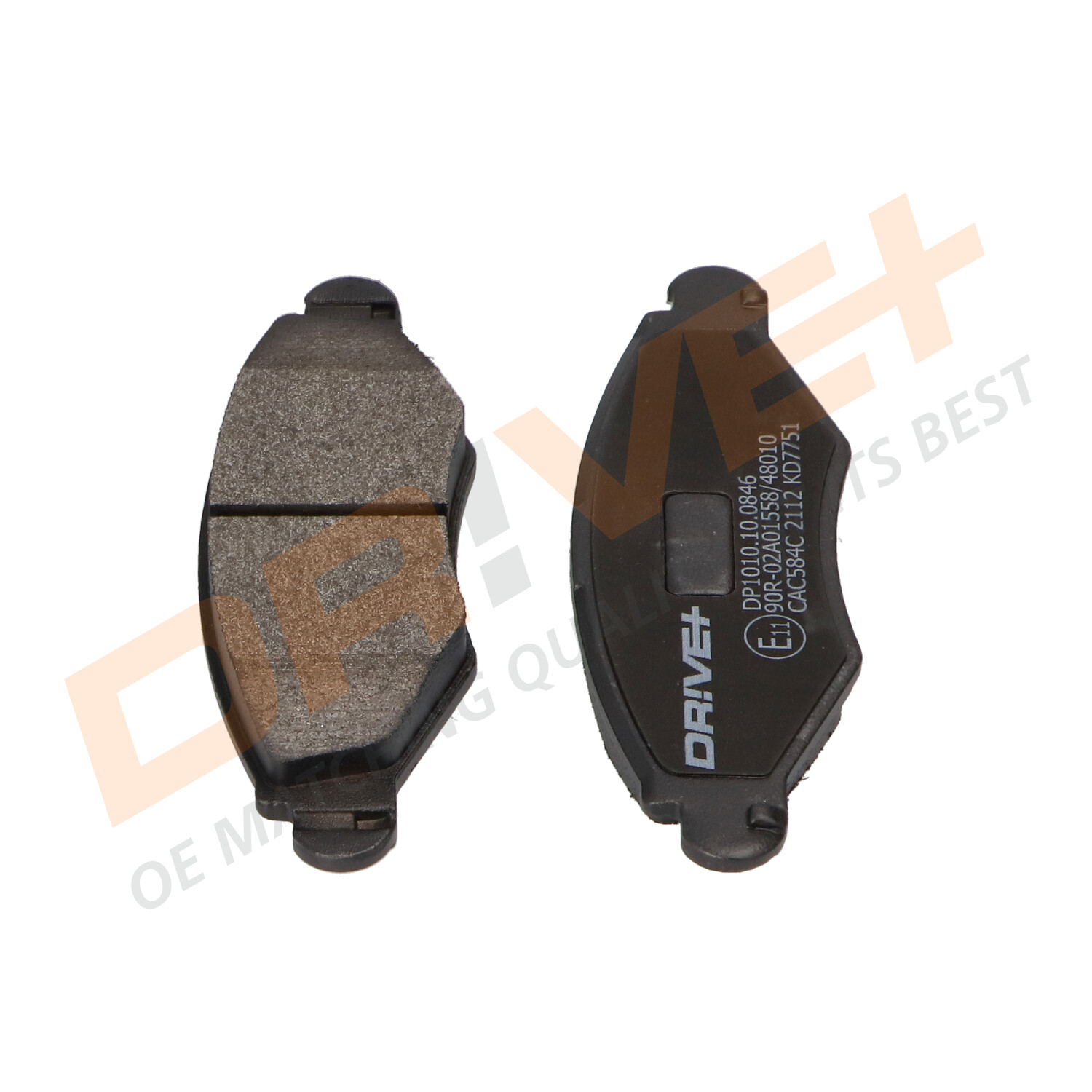 DP1010.10.0846 Drive+ - Гальмівні колодки до дисків4