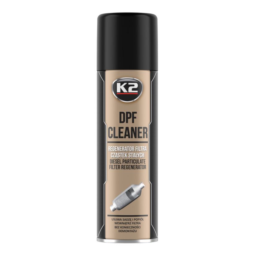 K2 DPF Cleaner 500ml Добавка для очищення дпф фільтрів  (аерозоль) х24 NEW1