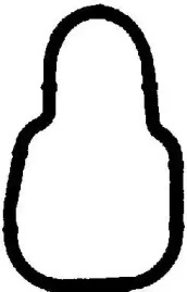 71-34323-00 Victor Reinz  Прокладка колектора впускного Ford Transit 2.0i 84kW 94-001