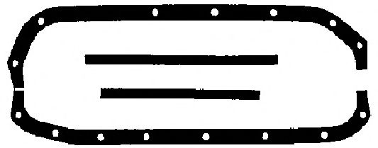 918.024 ELRING Прокладка піддону Fiat Panda (к-кт)1