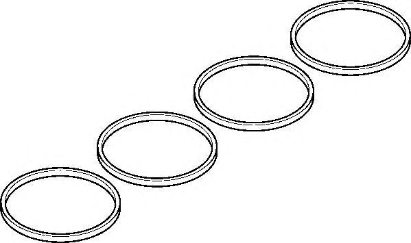 893.650 ELRING Комплект прокладок двигуна1