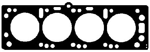 825.395 ELRING Прокладка ГБЦ Opel Astra/Cadett 1.7D 88- (1.5mm)1