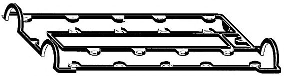 763.853 ELRING Прокладка кришки клапанів Opel Vectra 89-951