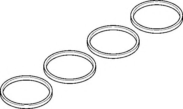 727.730 ELRING Прокладка колектора1