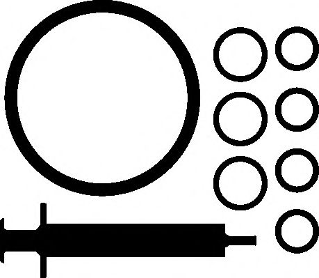 727.471 ELRING Комплект прокладок турбіни BMW 3 (E90)/5 (E60)/X3 (E83)/X5 (E70) 02-11 M57 D301
