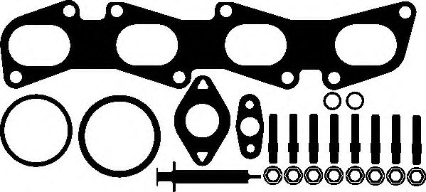 715.750 ELRING Комплект прокладок турбіни Opel Astra/Vectra 1.9 CDTI 04-101