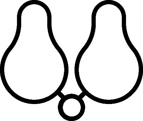 505.020 ELRING Прокладка колектора1