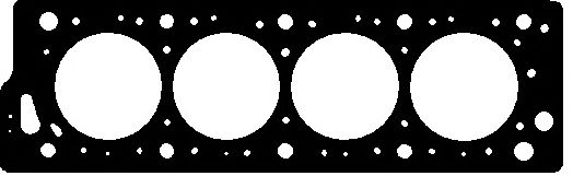 436.651 ELRING Прокладка ГБЦ Citroen Berlingo/Peugeot Partner 1.8i 97-03, Ø84,50mm, 1,48mm (1 метка)1