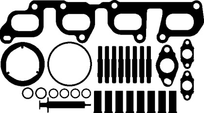 373.820 ELRING Прокладка турбіни VW Crafter 2.0TDI 07-1