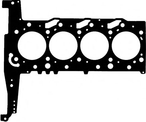 265.481 ELRING Прокладка ГБЦ Ford Transit 2.4D 00- (3 метки)1