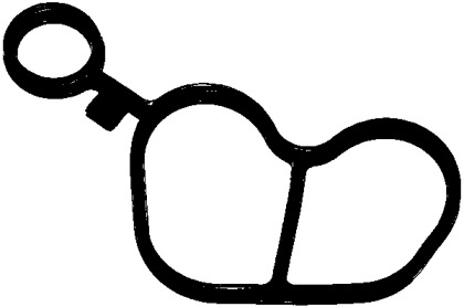 261.100 ELRING Прокладка корпуса фільтра масляного VW Caddy III 1.2 TSI 10-151