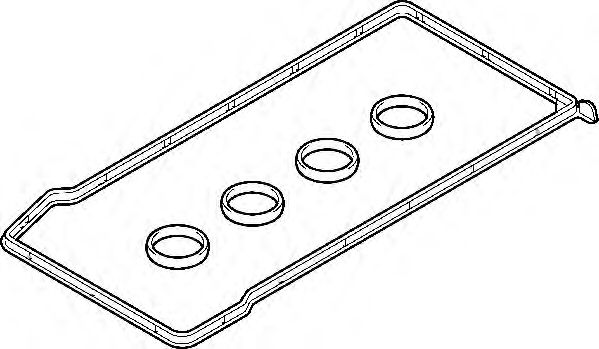 022.800 ELRING Прокладка клапанної кришки1