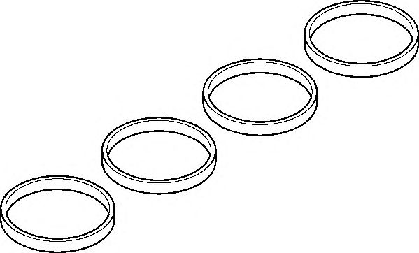 007.051 ELRING Прокладка колектора1