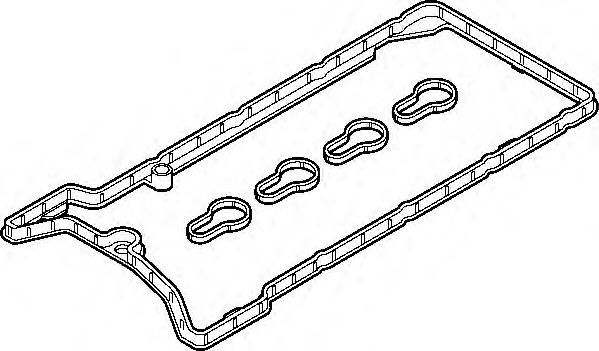 006.750 ELRING Прокладка клапанної кришки1
