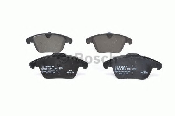 0986494246 BOSCH Гальмівні колодки BP11183