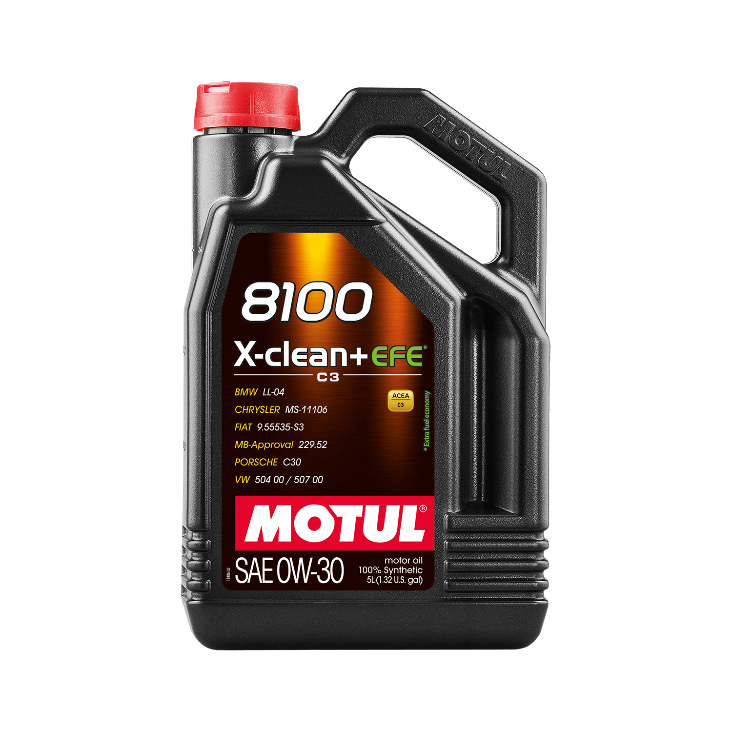 MOTUL 8100 X-clean+ EFE SAE 0W30 4х5 L1