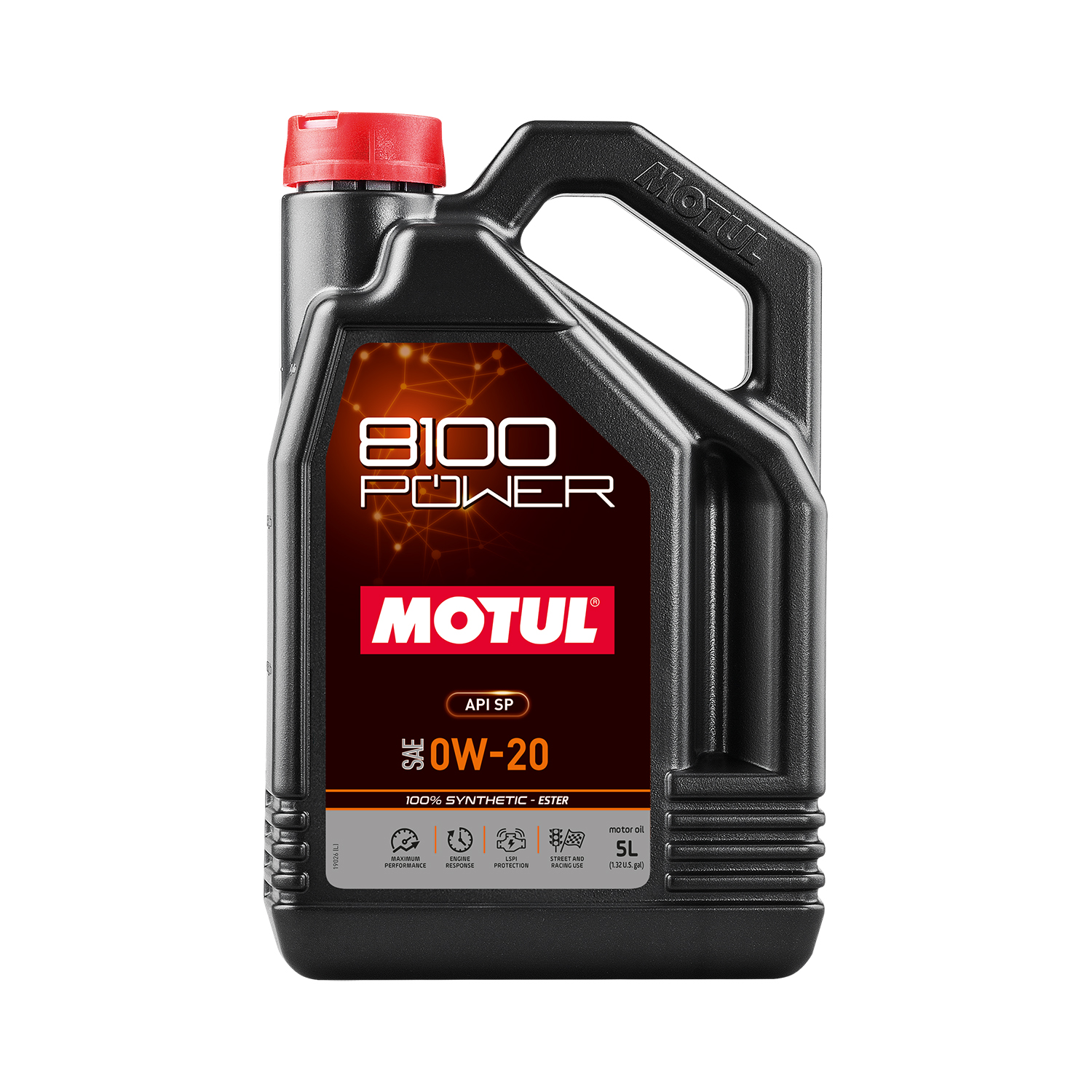 MOTUL 8100 Power SAE 0W20 4х5 L1