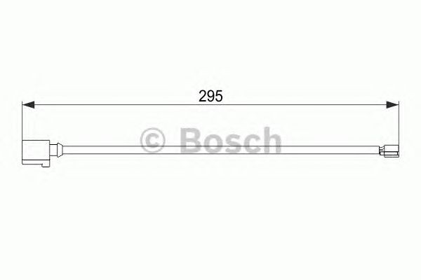 1987474565 BOSCH Датчик зносу гальмівних колодок1
