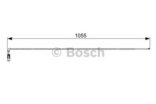 1987473001 BOSCH Датчик зносу гальмівних колодок1