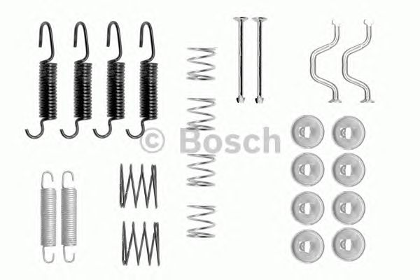 1987475291 BOSCH Монтажний комплект стоянкових гальмівний колодок1