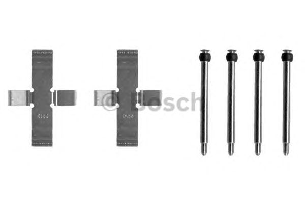 1987474128 BOSCH Монтажний комплект гальмівних колодок1