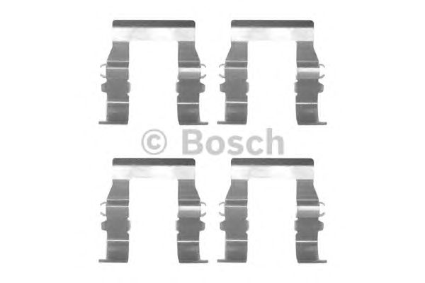 1987474325 BOSCH Монтажний комплект гальмівних колодок1