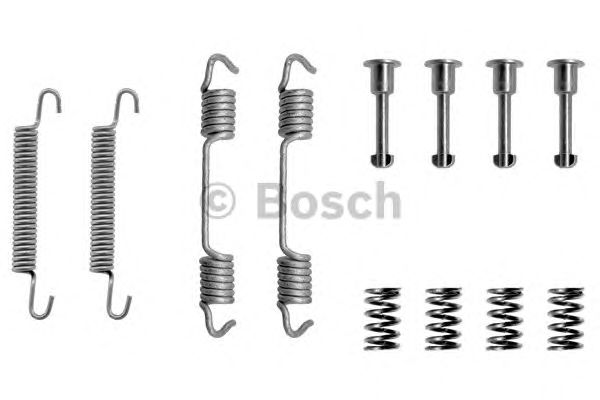 1987475136 BOSCH Монтажний комплект задніх гальмівний колодок1