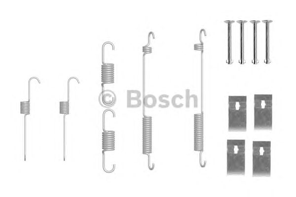 1987475310 BOSCH Монтажний комплект задніх гальмівний колодок1