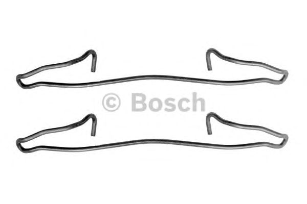1987474114 BOSCH Монтажний комплект гальмівних колодок1