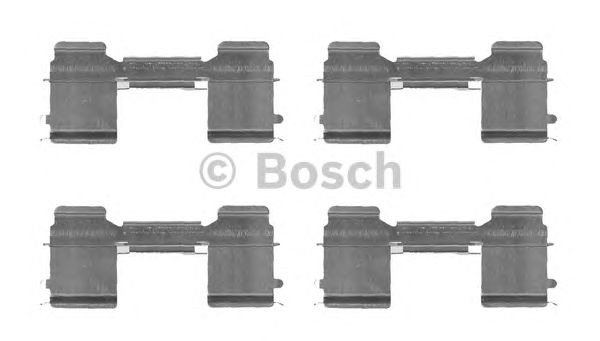 1987474710 BOSCH Монтажний комплект гальмівних колодок1