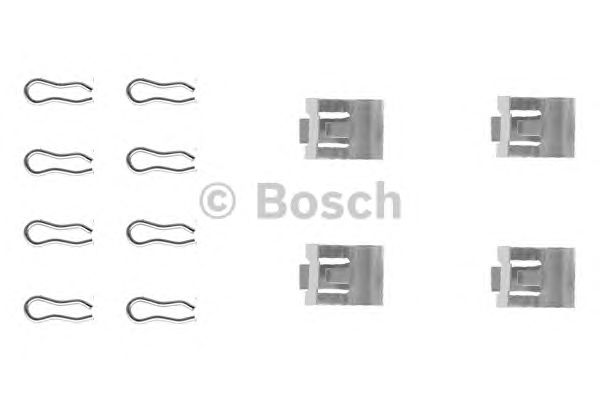 1987474106 BOSCH Монтажний комплект гальмівних колодок1