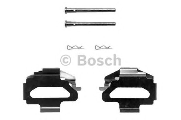 1987474199 BOSCH Монтажний комплект гальмівних колодок1