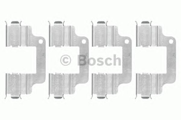 1987474464 BOSCH Монтажний комплект гальмівних колодок1
