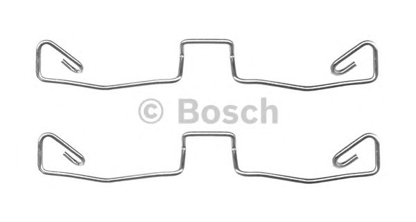1987474658 BOSCH Монтажний комплект гальмівних колодок1