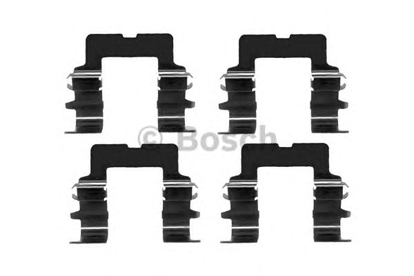 1987474231 BOSCH Монтажний комплект гальмівних колодок1