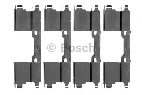 1987474474 BOSCH Монтажний комплект гальмівних колодок1
