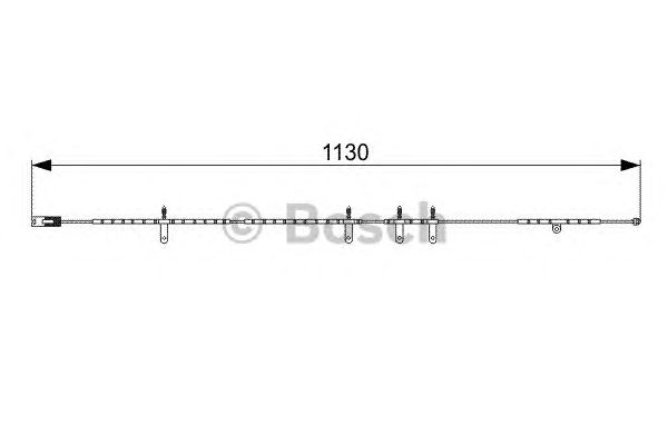 1987473016 BOSCH Датчик зносу гальмівних колодок1