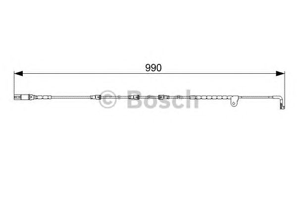 1987473049 BOSCH Датчик зносу гальмівних колодок1