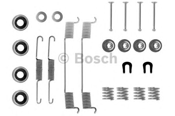 1987475184 BOSCH Монтажний комплект задніх гальмівний колодок1