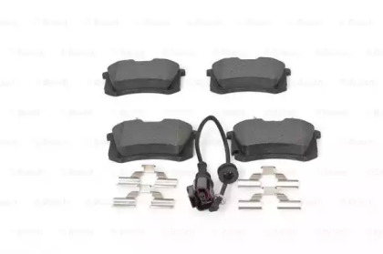 0986494598 BOSCH Гальмівні колодки до дисків BP26997