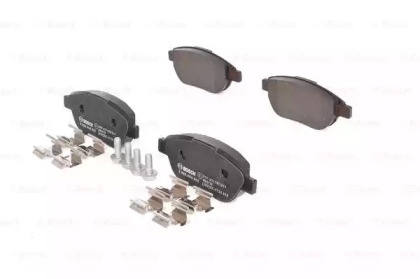 0986494602 BOSCH Гальмівні колодки до дисків BP26891