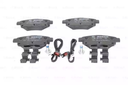 0986494614 BOSCH Гальмівні колодки до дисків BP27042