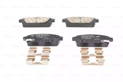 0986494634 BOSCH Гальмівні колодки до дисків BP13572