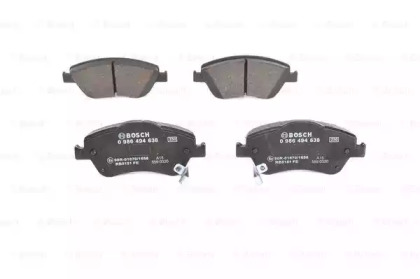 0986494638 BOSCH Гальмівні колодки до дисків BP27335
