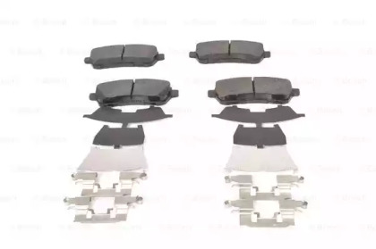 0986494652 BOSCH Гальмівні колодки до дисків BP26617