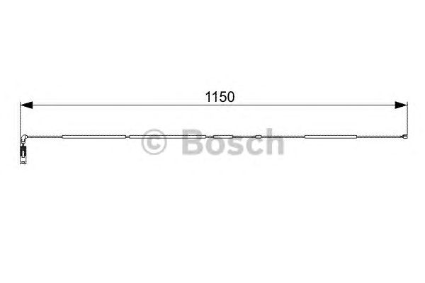 1987473004 BOSCH Датчик зносу гальмівних колодок1