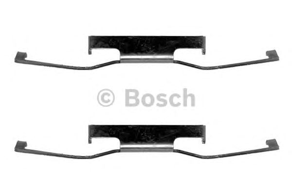 1987474072 BOSCH Монтажний комплект гальмівних колодок1