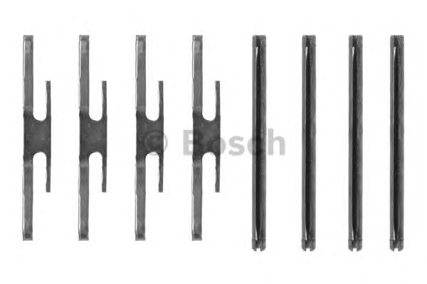 1987474126 BOSCH Монтажний комплект гальмівних колодок1