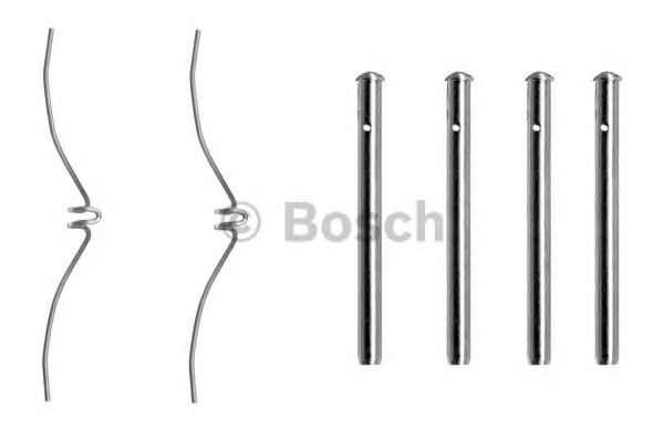 1987474140 BOSCH Монтажний комплект гальмівних колодок1