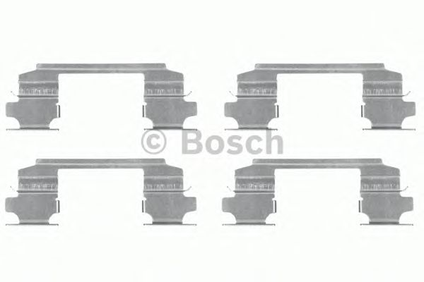 1987474436 BOSCH Монтажний комплект гальмівних колодок1